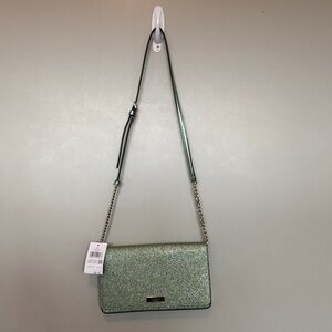 Kate Spade Sparkling Green Crossbody Bag